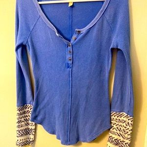 Free people thermal style top